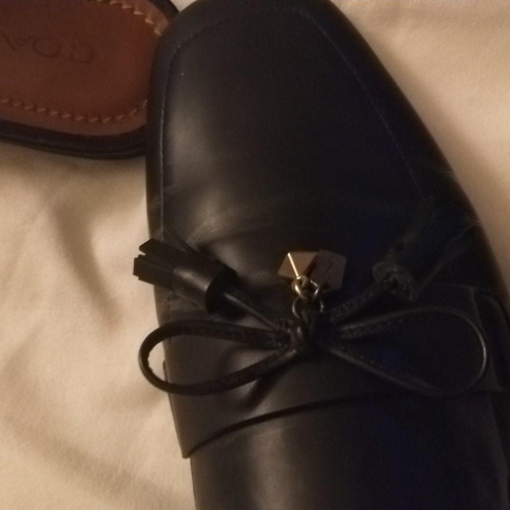 Coach Slides Black NWT - Picture 8 of 16